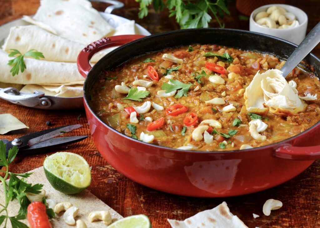 Dahl de lentilles corail recette cuisine maison - clem around the corner