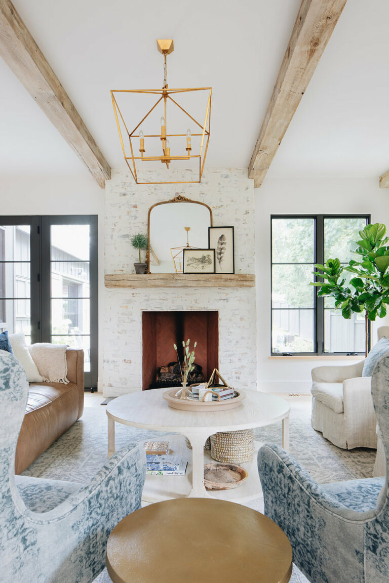 ferme rénovée décoration rustique chic cosy salon - blog déco