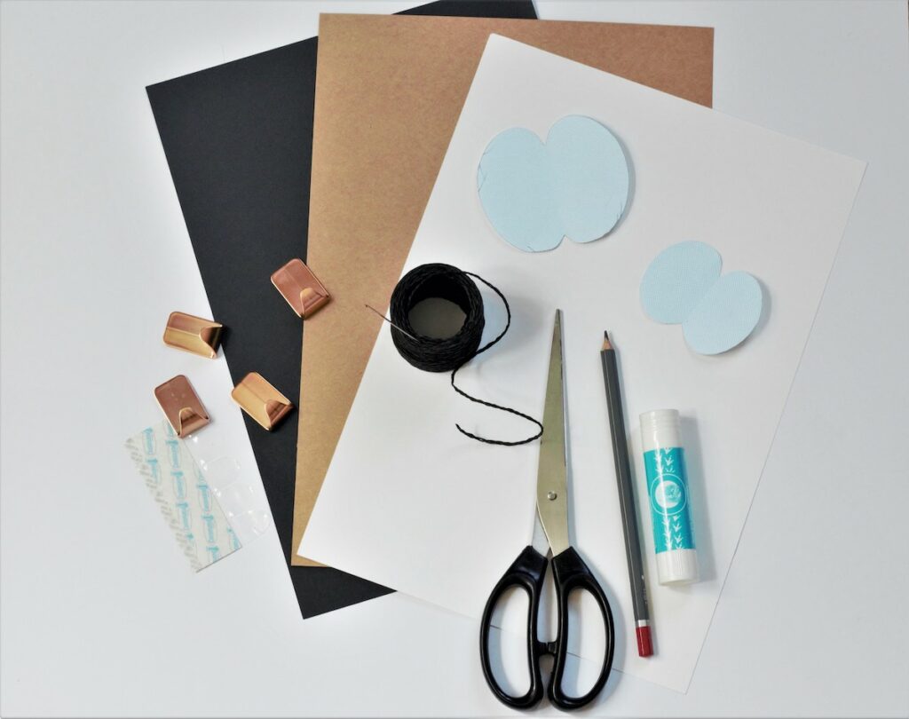 que faire chute papier canson noir blanc kraft upcycling diy