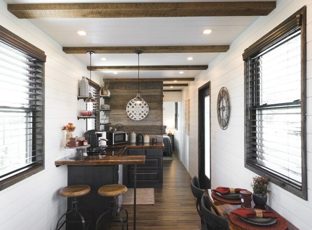 agencer bungalow ancien maison conteneur appartement deux pièces longueur