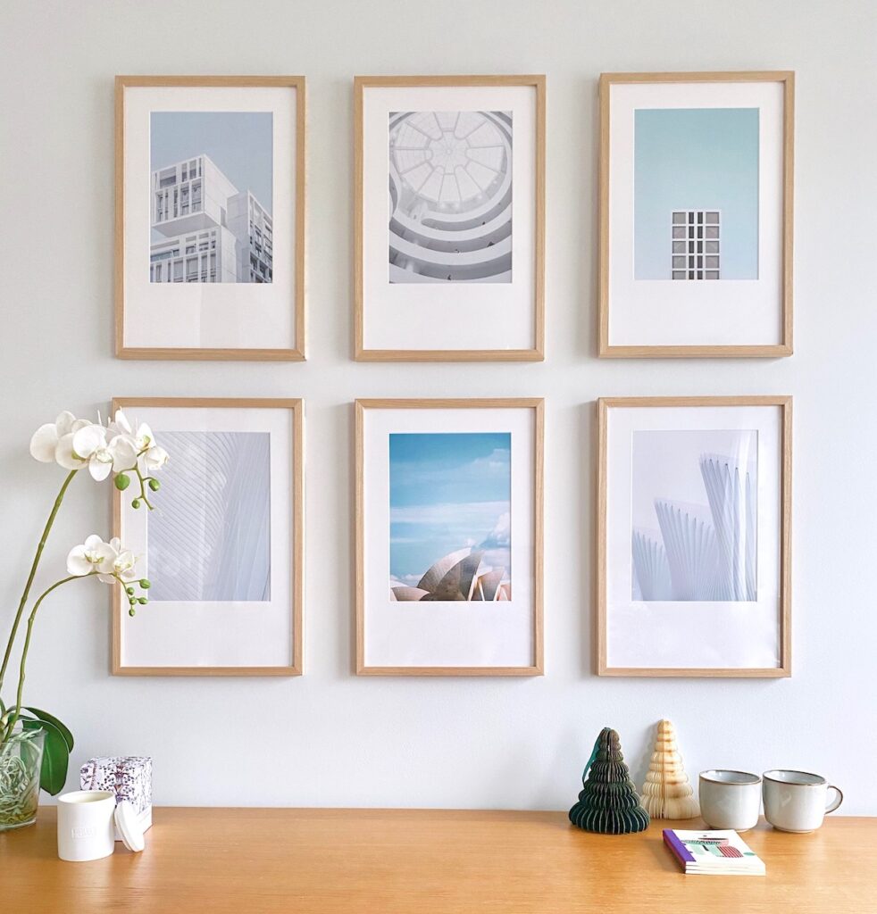 faire mur photos chambre - blog déco clem around the corner