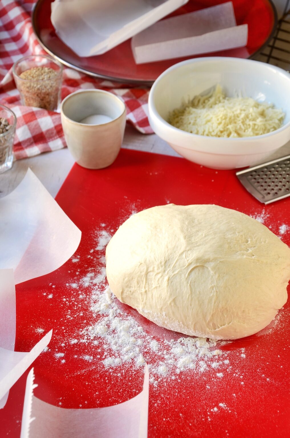 préparation pâte pain d'Alsace croix au sel bretzel facile