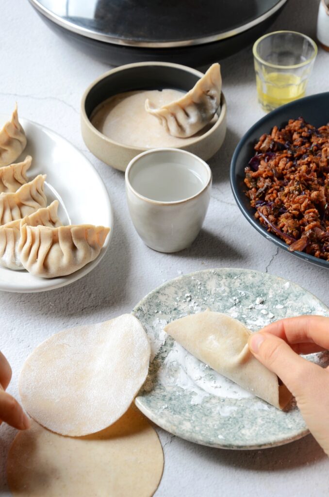 tutoriel apprendre pliage gyoza ravioli pékinois traditionnel