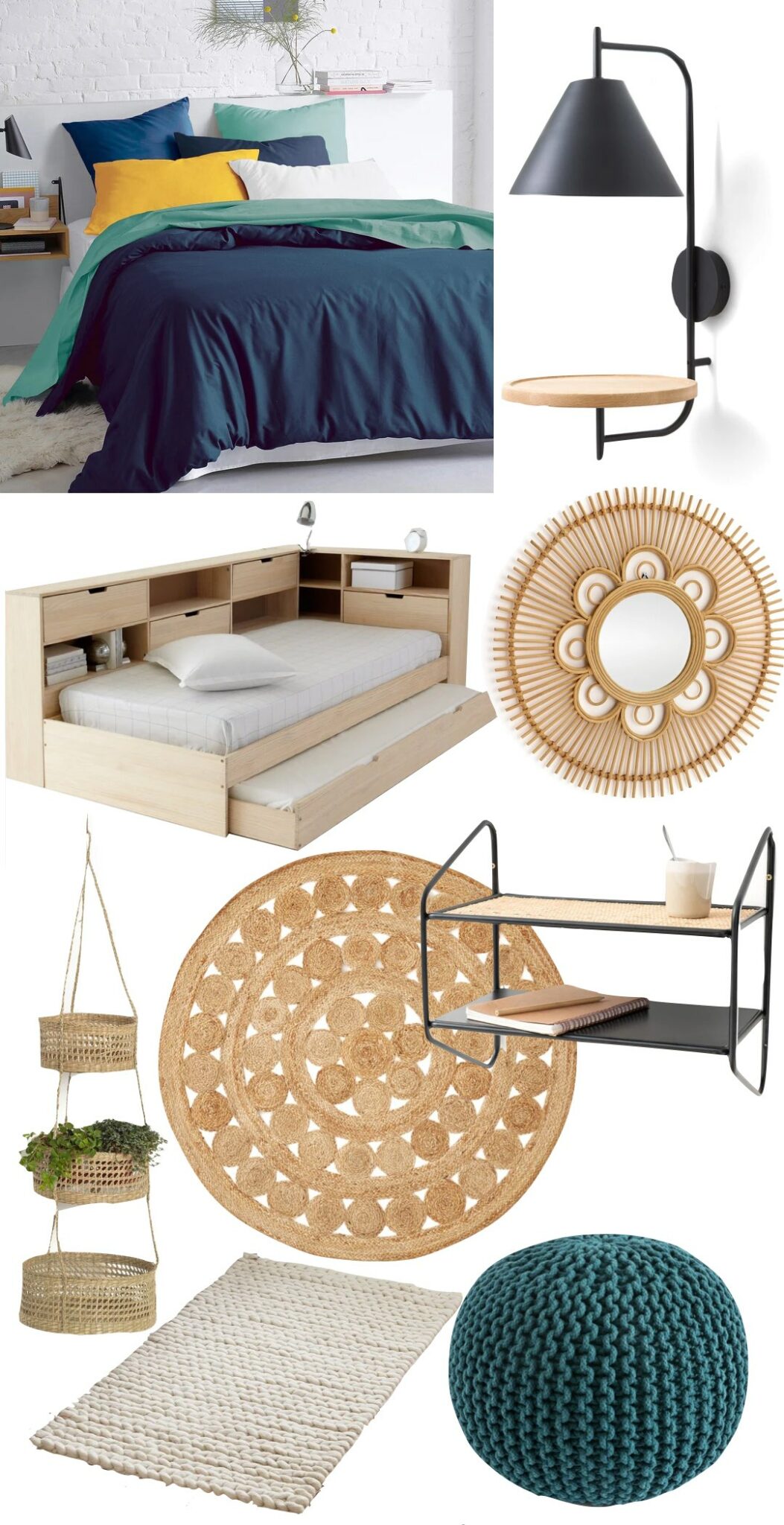 idées cadeaux de Noël 2020 déco chambre ado moderne