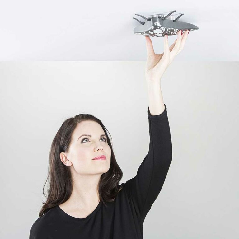 alarme originale forme papillon co2 carbone