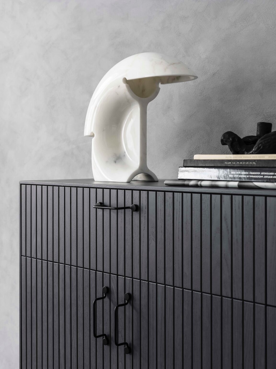 décoration loft hack ikea commode bois noir arty masculin déco