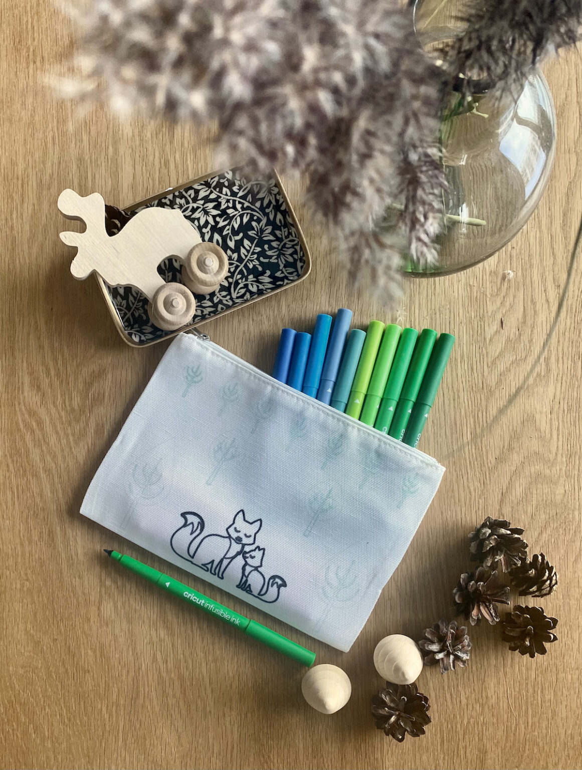 Tutoriel Infusible Ink de Cricut feutre stylo test