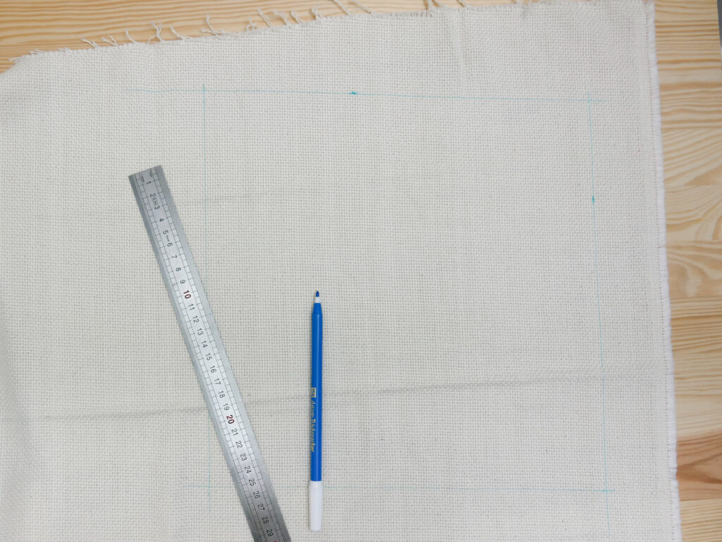 préparer travail manuel couture broderie tracé crayon