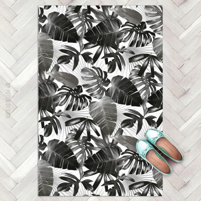 paillasson pour décoration urban jungle noir et blanc blog creation bricolage deco clemaroundthecorner