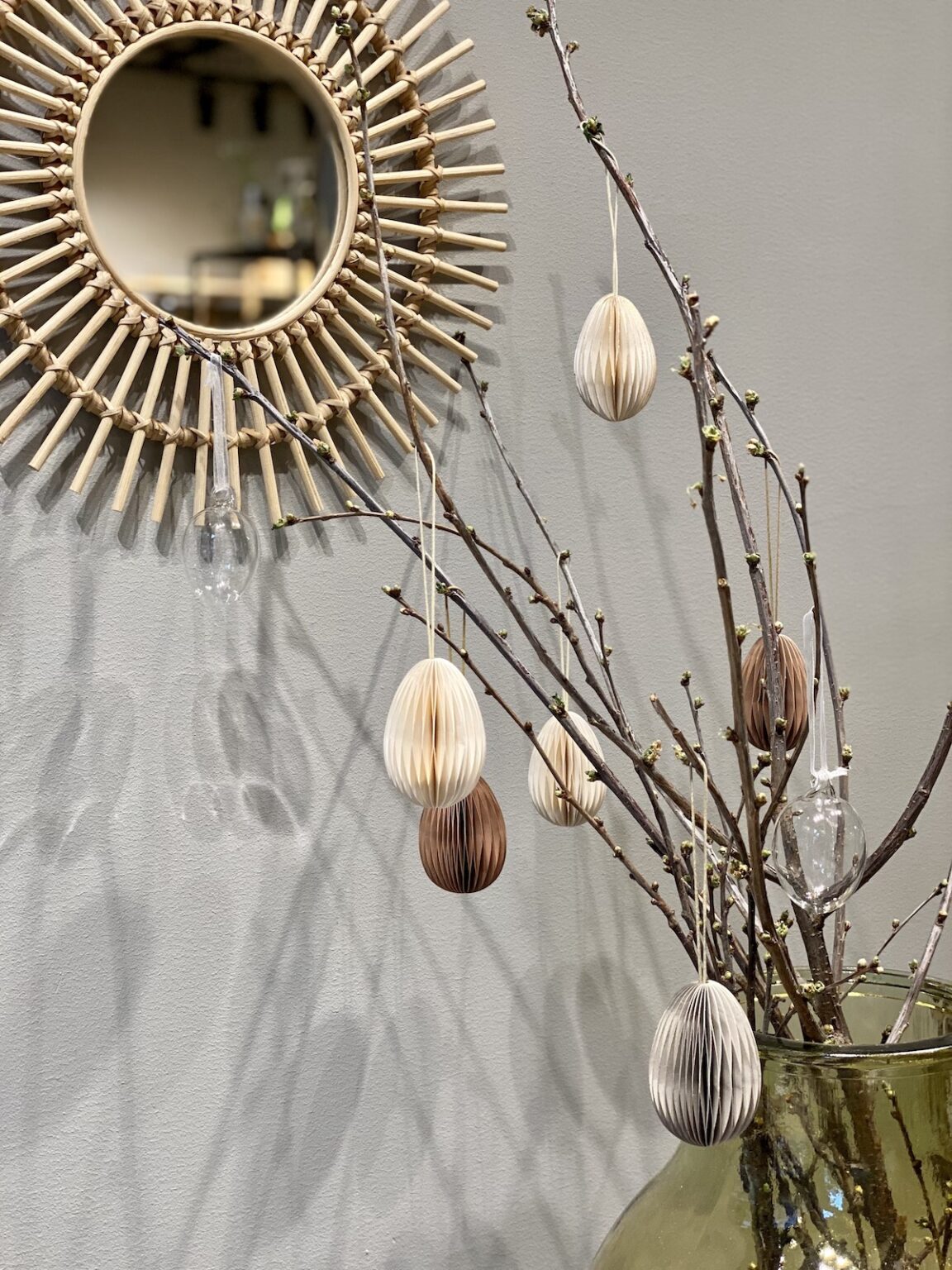 décoration minimaliste diy scandinave Pâques élégante