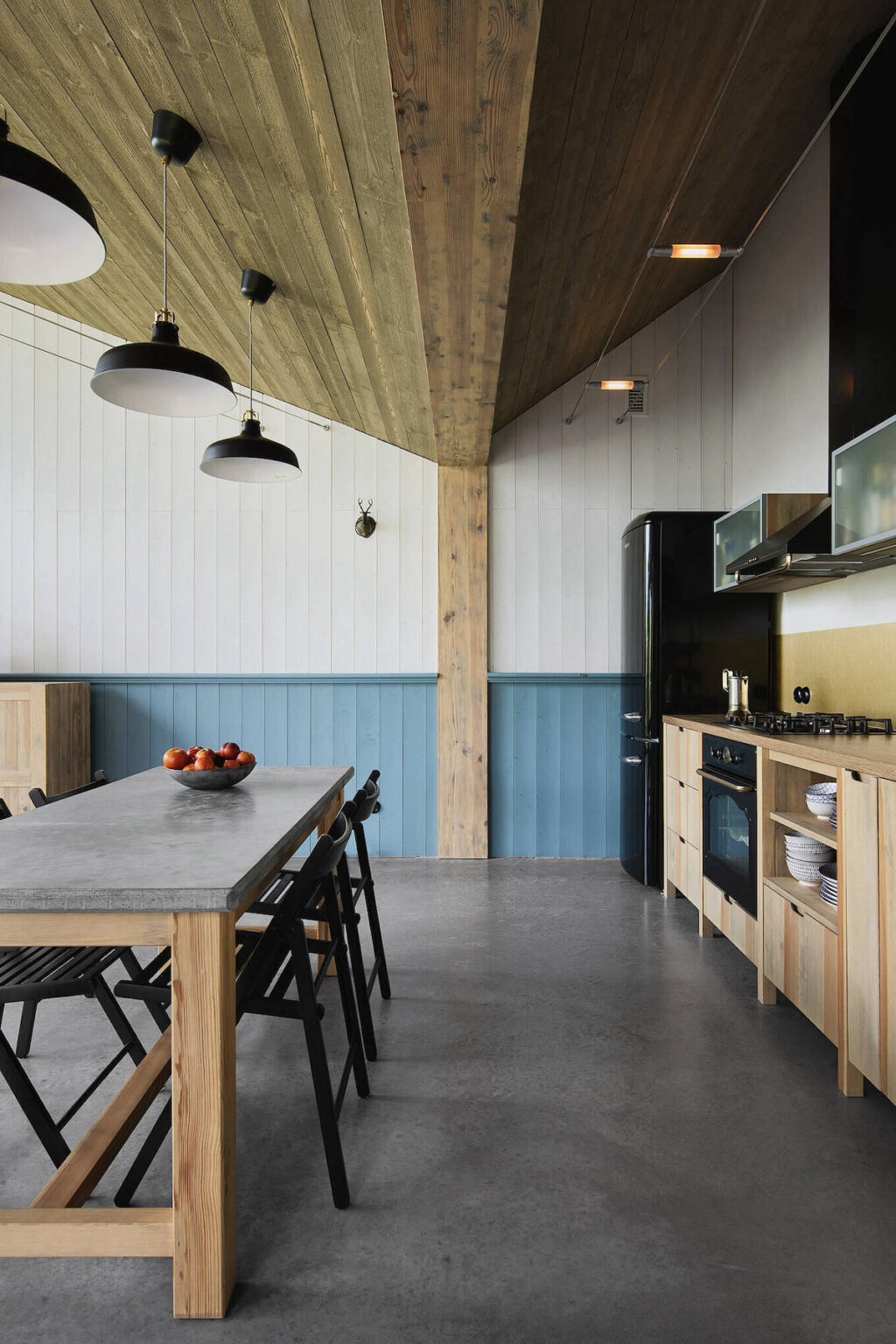 maison côte baltique Lettonie cabanon pêcheur moderne convivial