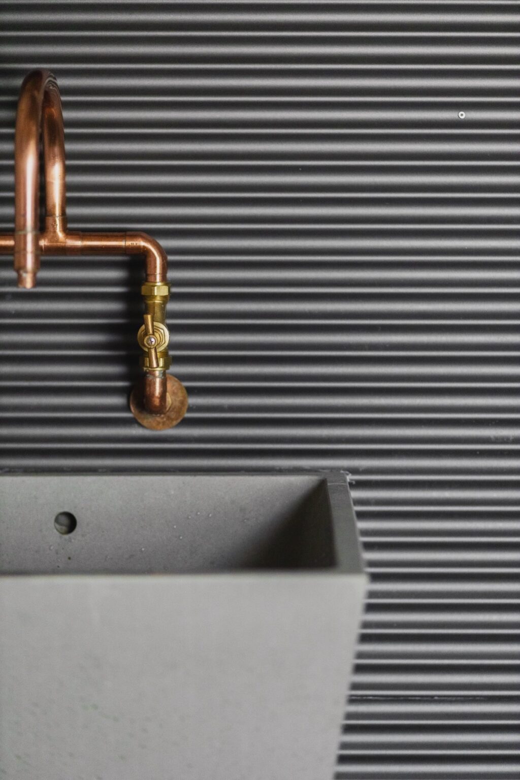 robinet diy tube cuivre plomberie style atelier industriel usine