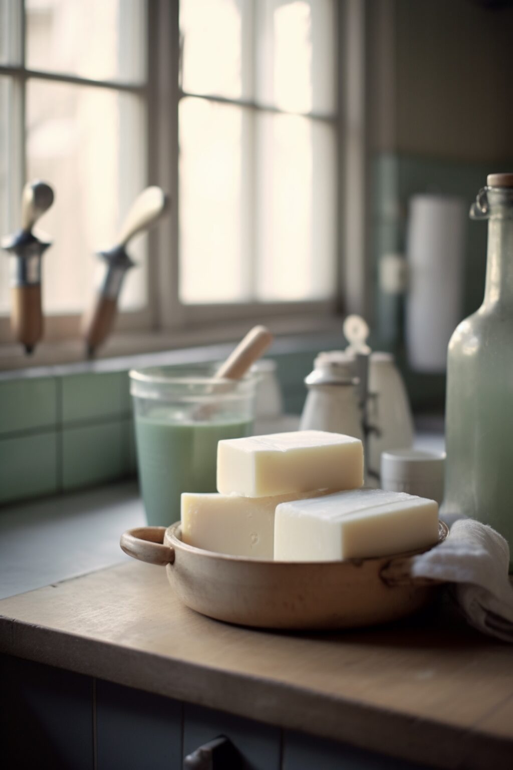 cuisine vintage nettoyage retro traditionnel