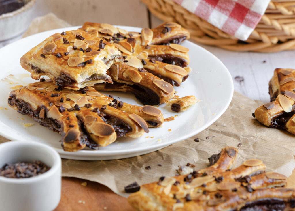 Recette patte d’ours feuilletée au chocolat - Blog Clem ATC