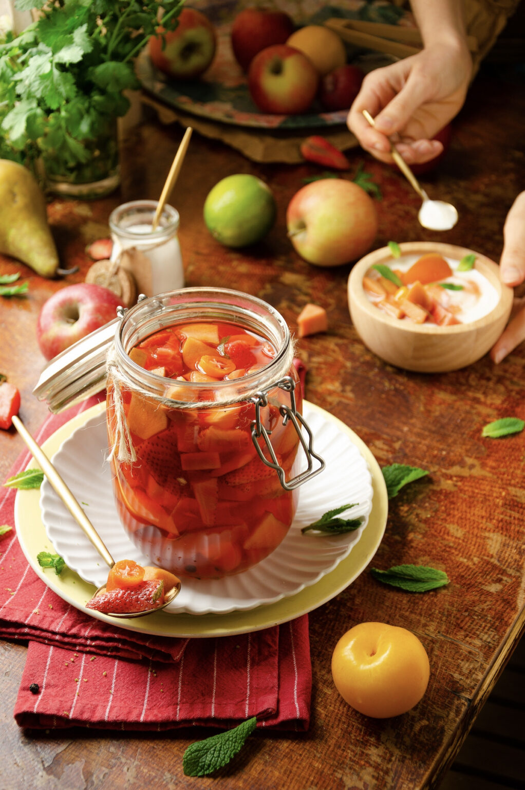 comment faire des pickles de fruit