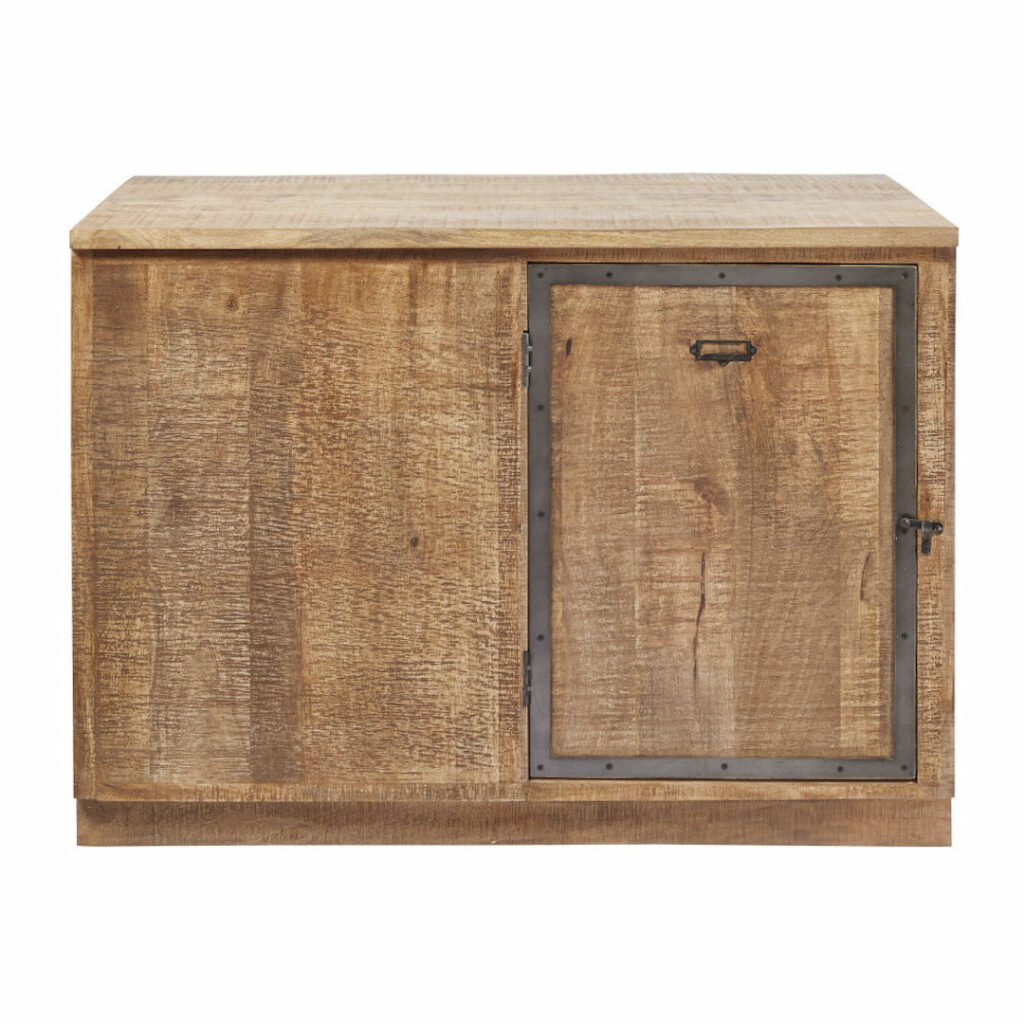 Meuble cuisine Maisons du Monde mamguier cuisine noir bois