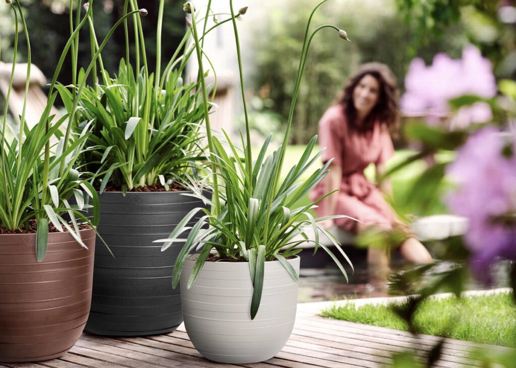 fuente pot fleur motif 3d - blog déco - clem atc