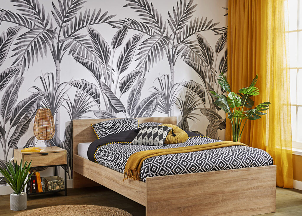 Papier peint chambre adulte : conseils déco - Clem Around The Corner