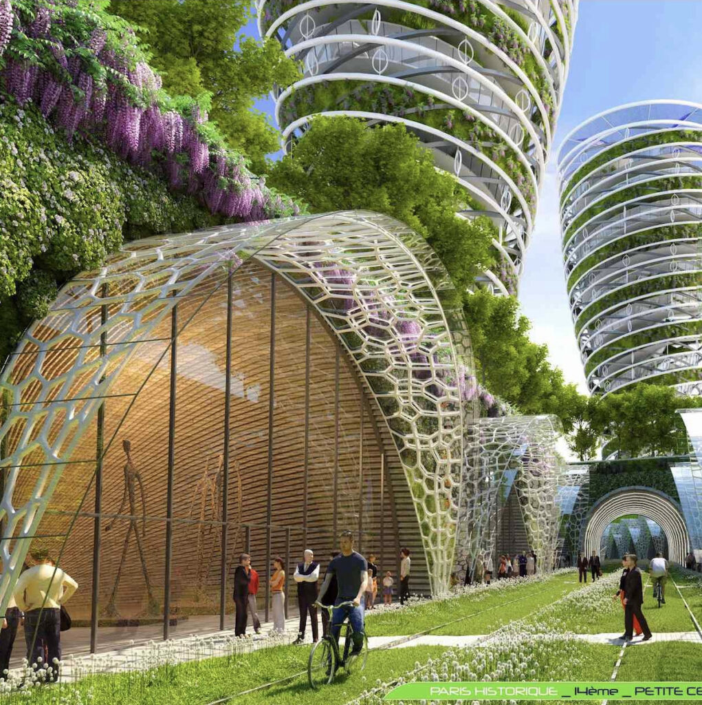 Paris Smart City 2050 projet petite couronne plan climat architecture