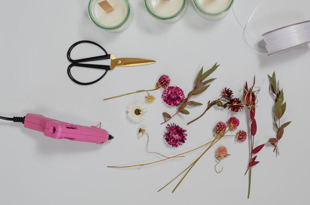 que faire avec vieux bouquet séché - blog déco - clem atc