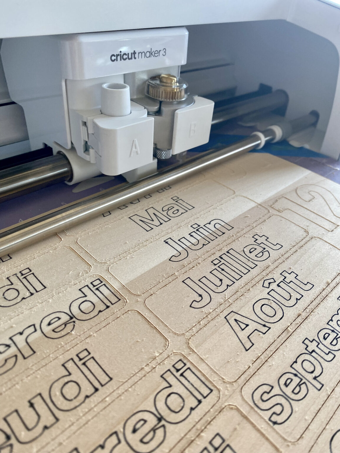 découpe bois tutoriel maker 3 cricut idée décoration