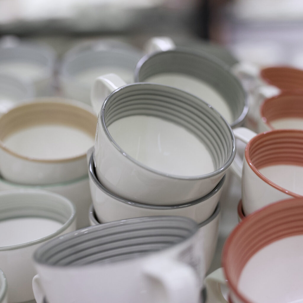 préparer la rentrée vaisselle mug rayure - blog déco