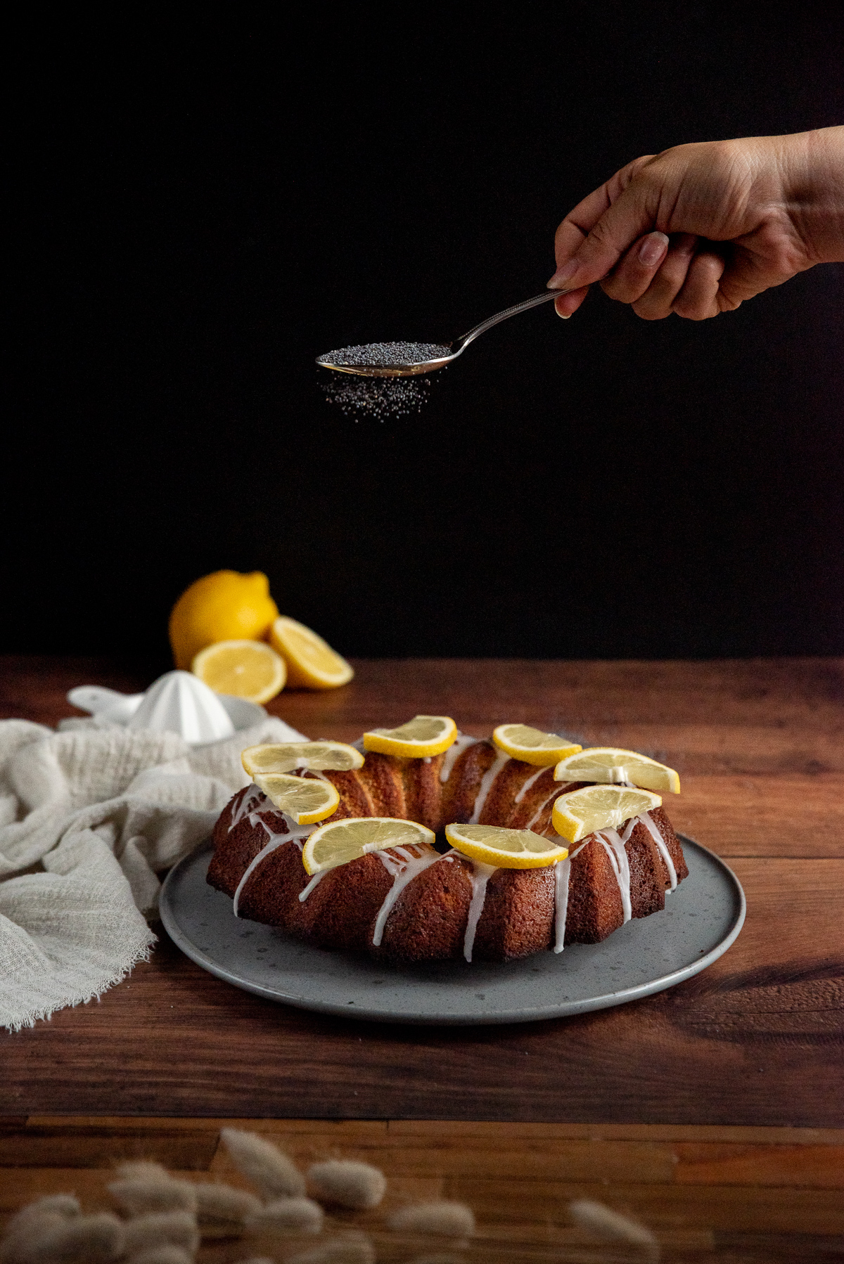 recette bundt cake citron jaune frais pavot maison facile