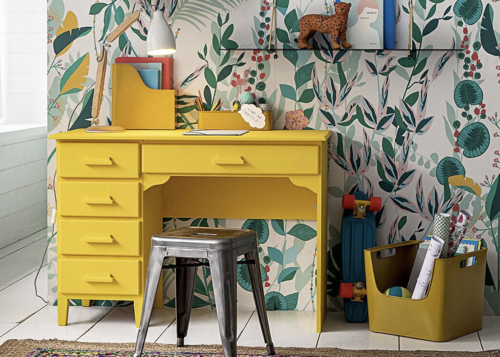 astuce conseil aménager un espace travail chambre enfant