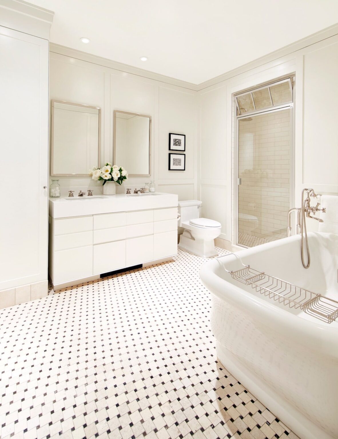 déco tons crèmes beiges salle de bains