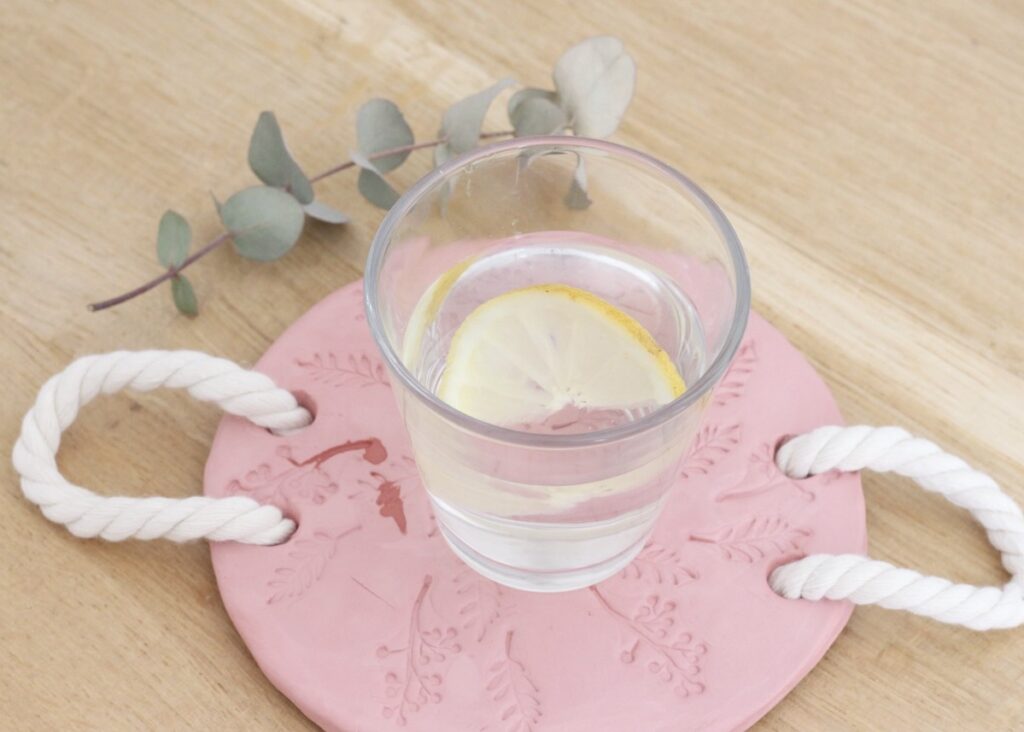 dessous plat argile autodurcissante diy - blog déco - clem around the corner