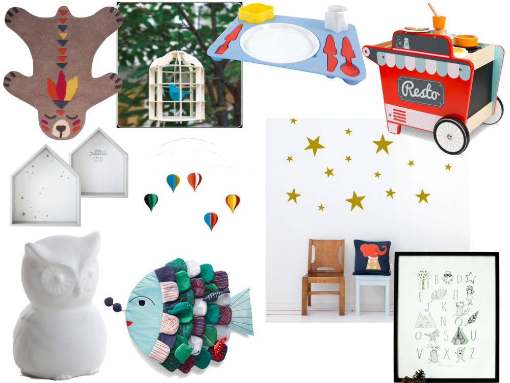 idées cadeaux pour son premier Noël - blog déco clem atc