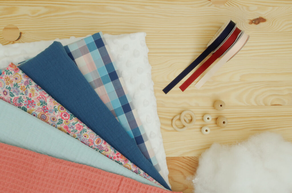 tissu gaze de coton pas cher coupon bio