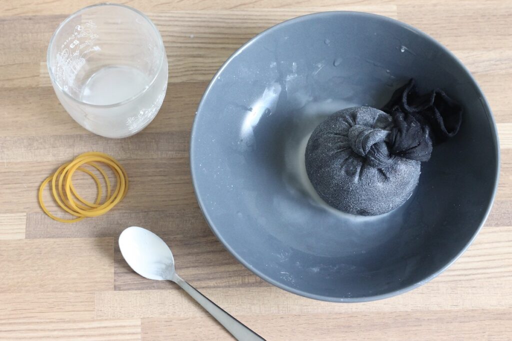 upcycling moule en collant bas nylon