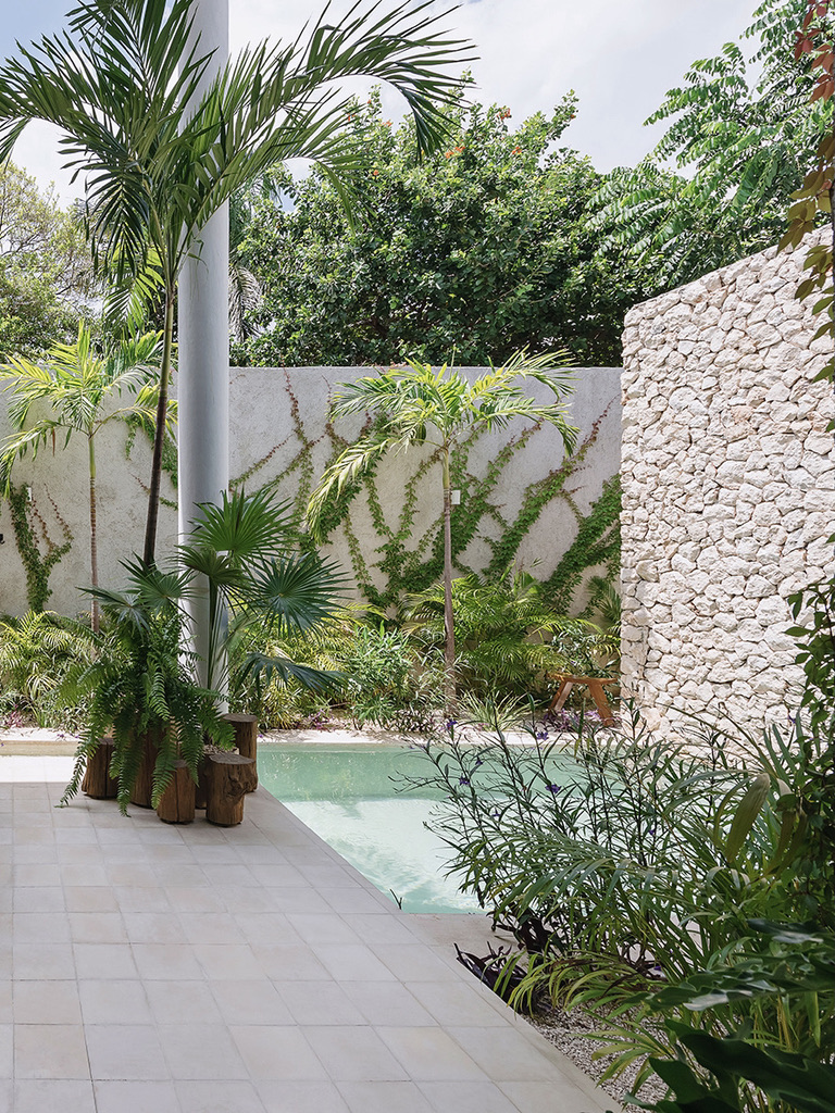 villa maison mexicaine vacances piscine Yucatan