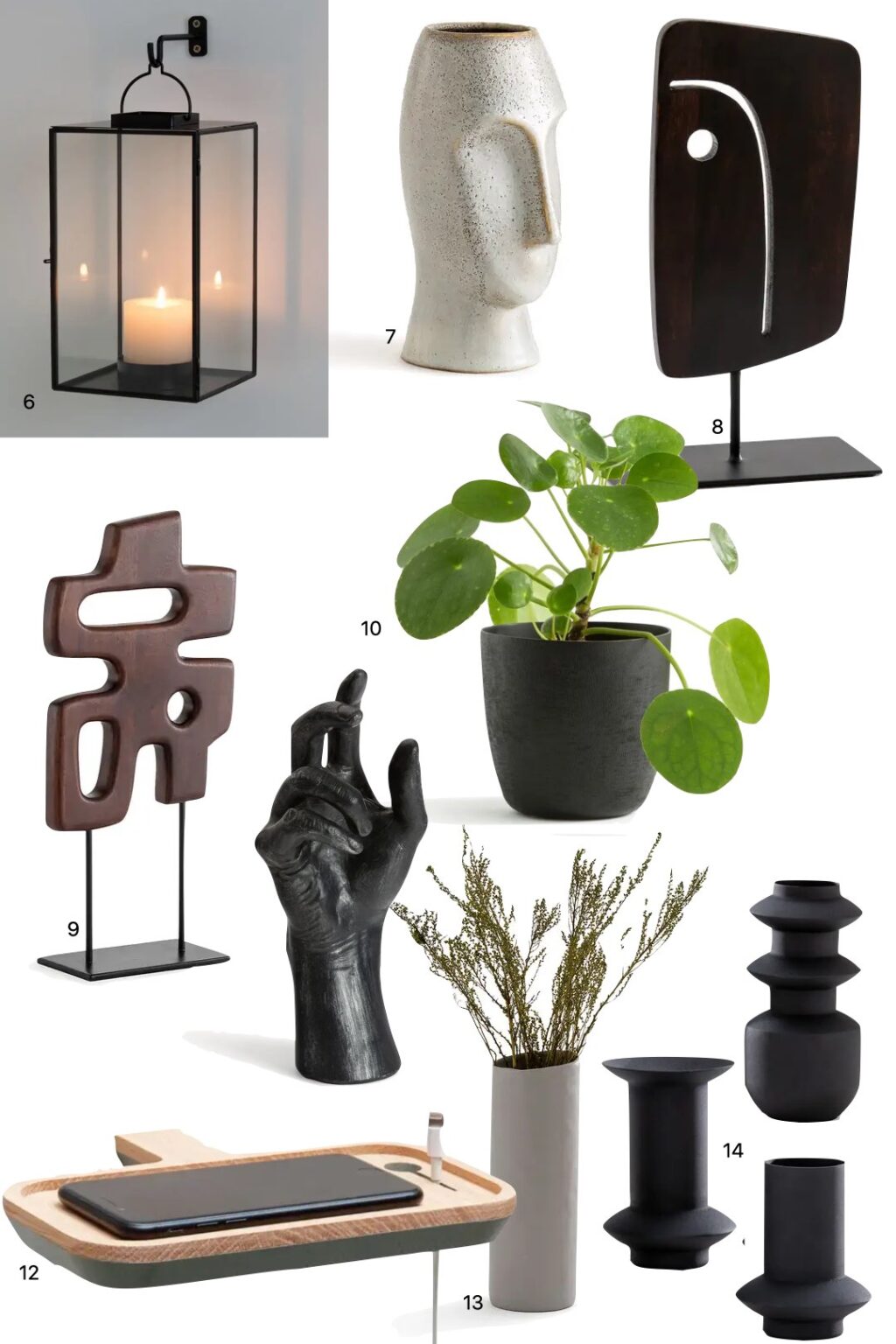 cadeaux déco pour lui sculpture moins de 50 euros