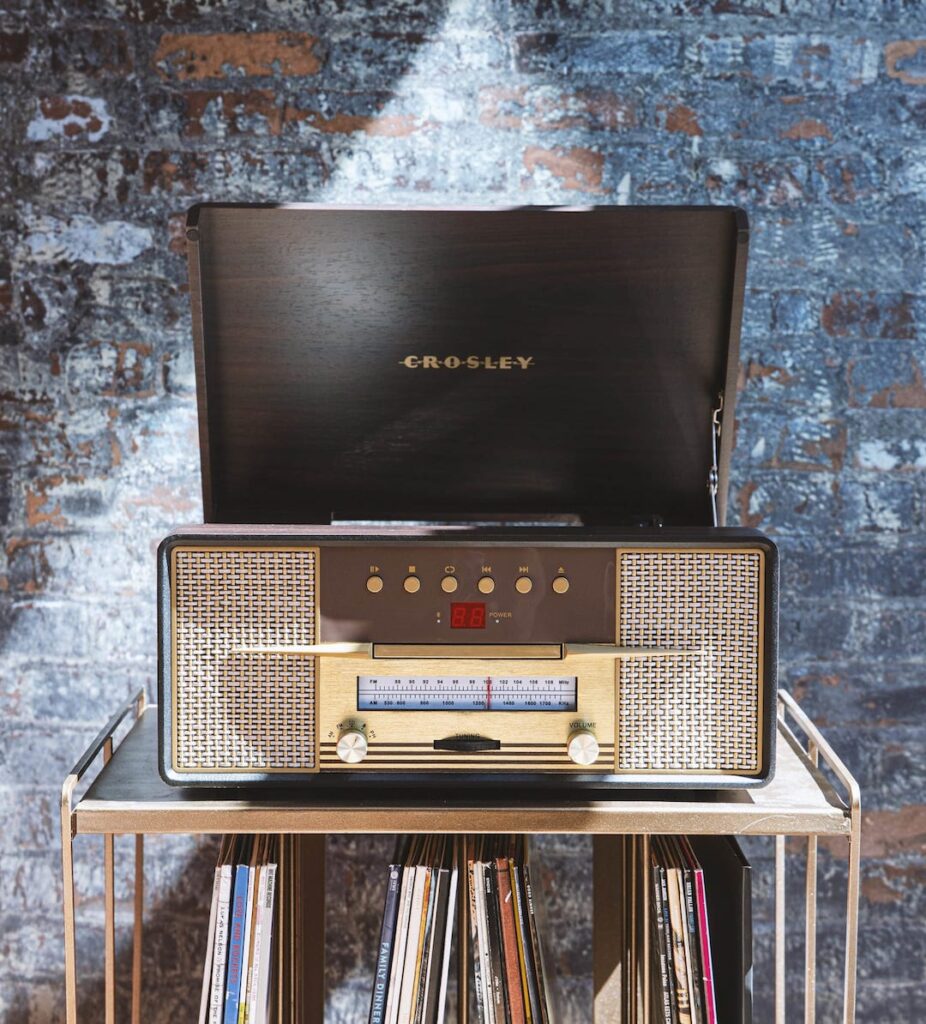 decoration intérieure centrale de son vintage bois noyer idée cadeau