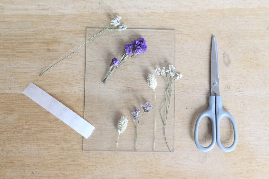 cadre invisible résine - blog création diy