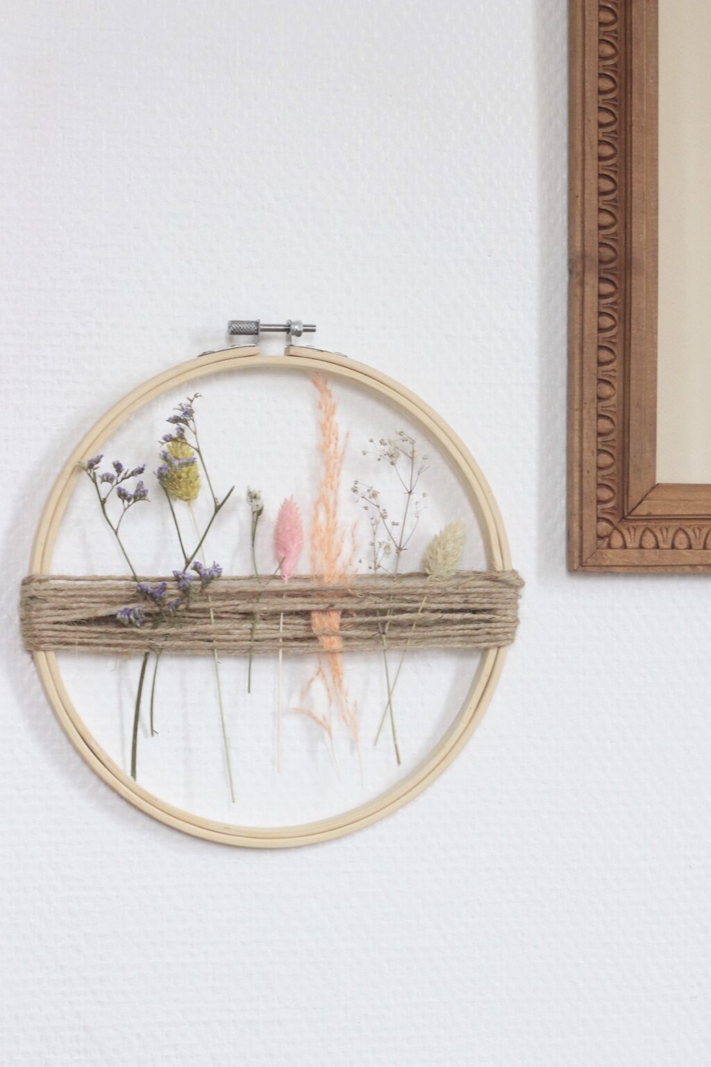 herbier mural décoration champêtre rétro bucolique