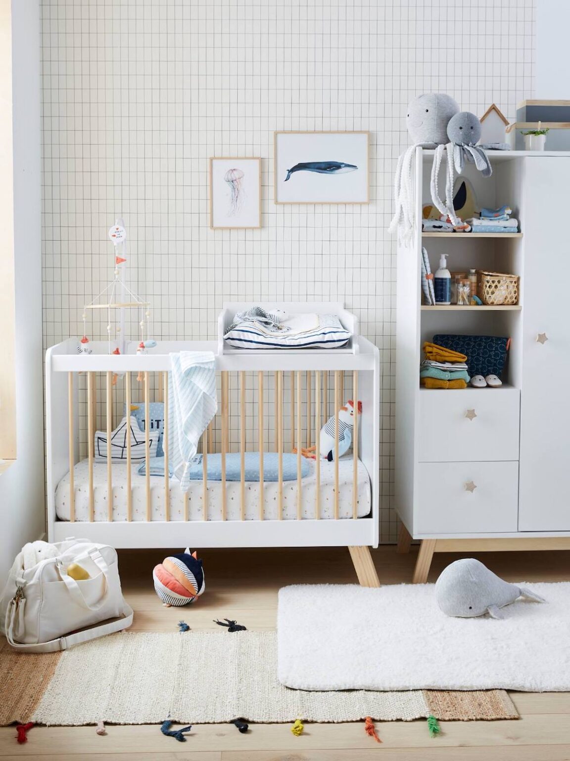 nouveautés Vertbaudet chambre bébé thème mer marin Bretagne