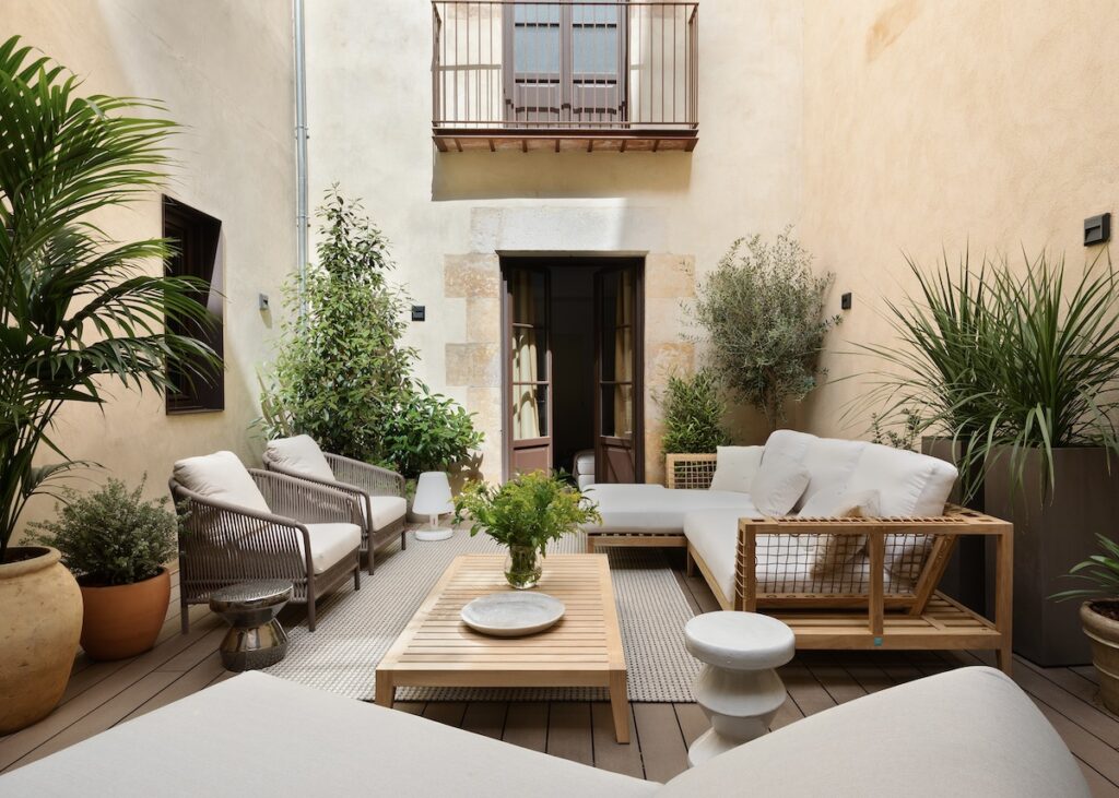 rénover sans dénaturer maison ancienne décoration patio