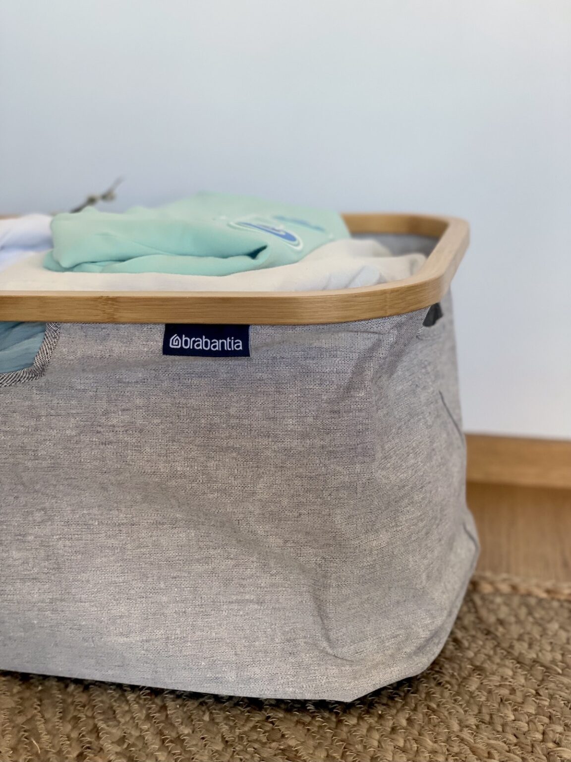 panier à linge sale compact pliable déco