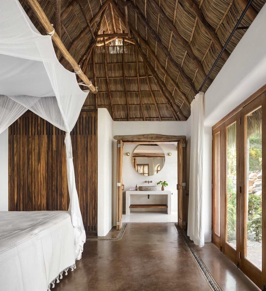 chambre suite parentale déco style sud africaine