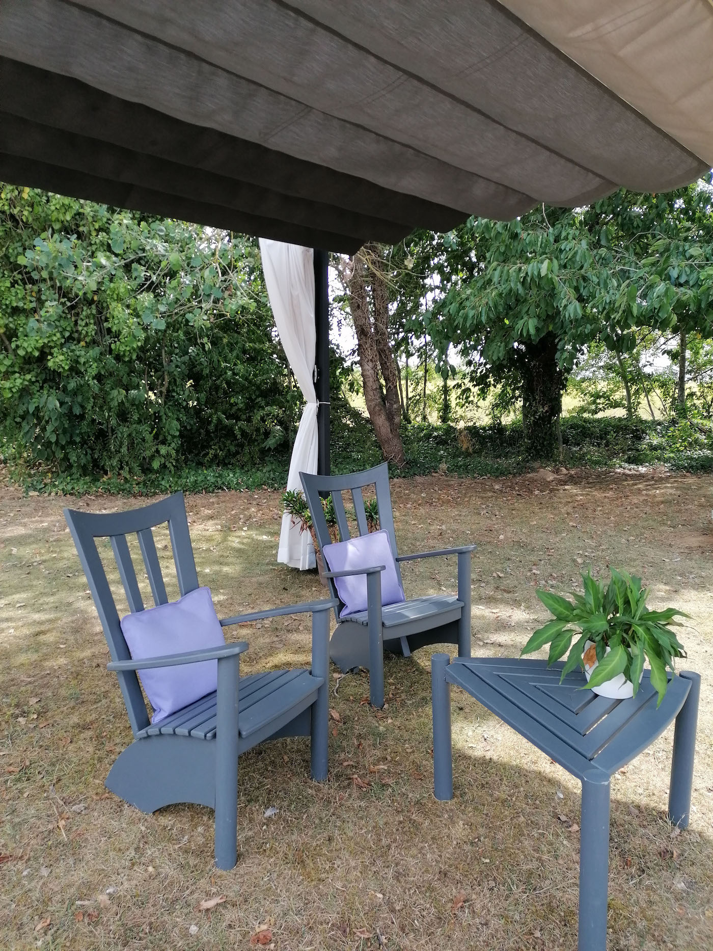 pergola aluminium design toile retractable recyclé saki
