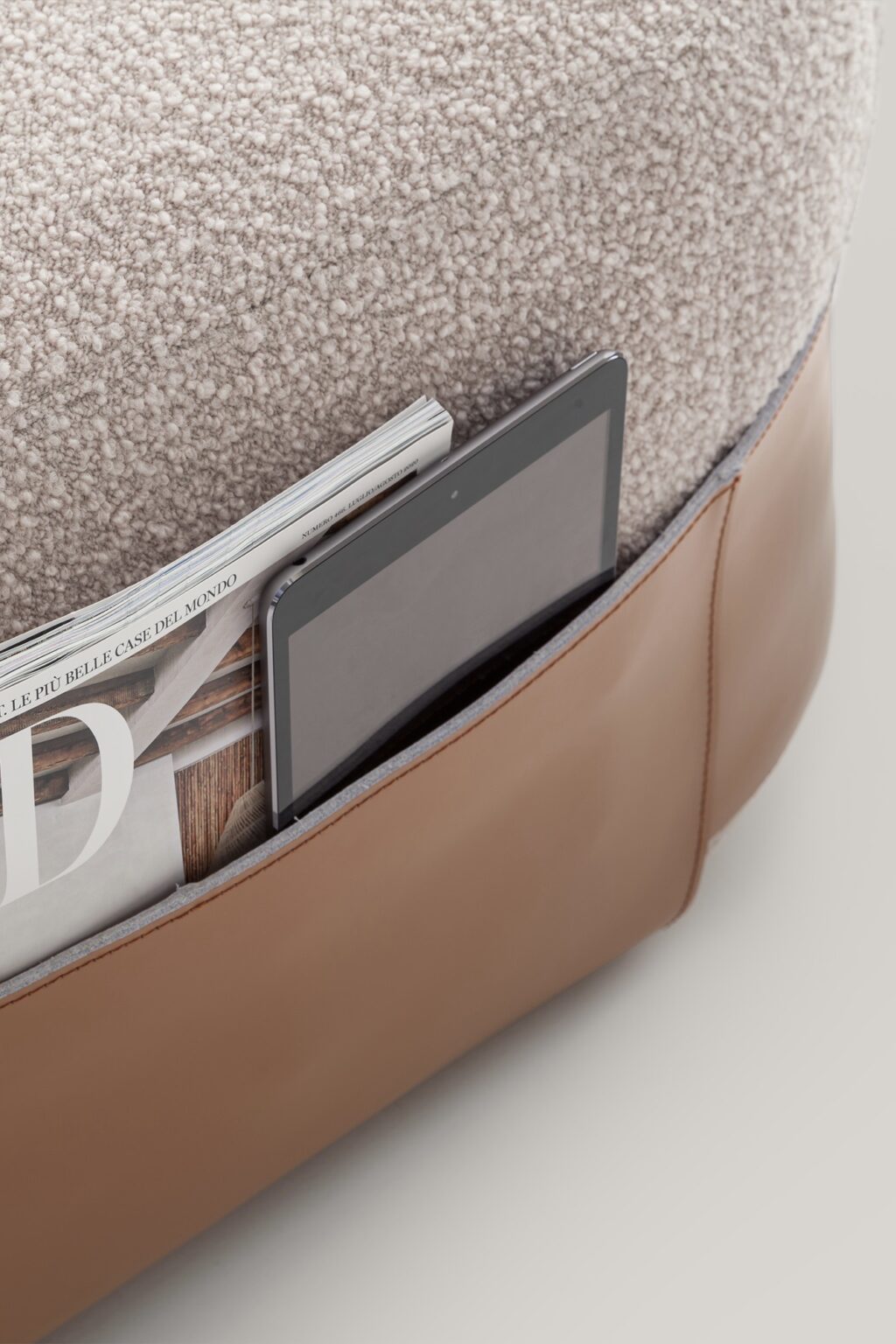 fauteuil bas made in Italy Morica