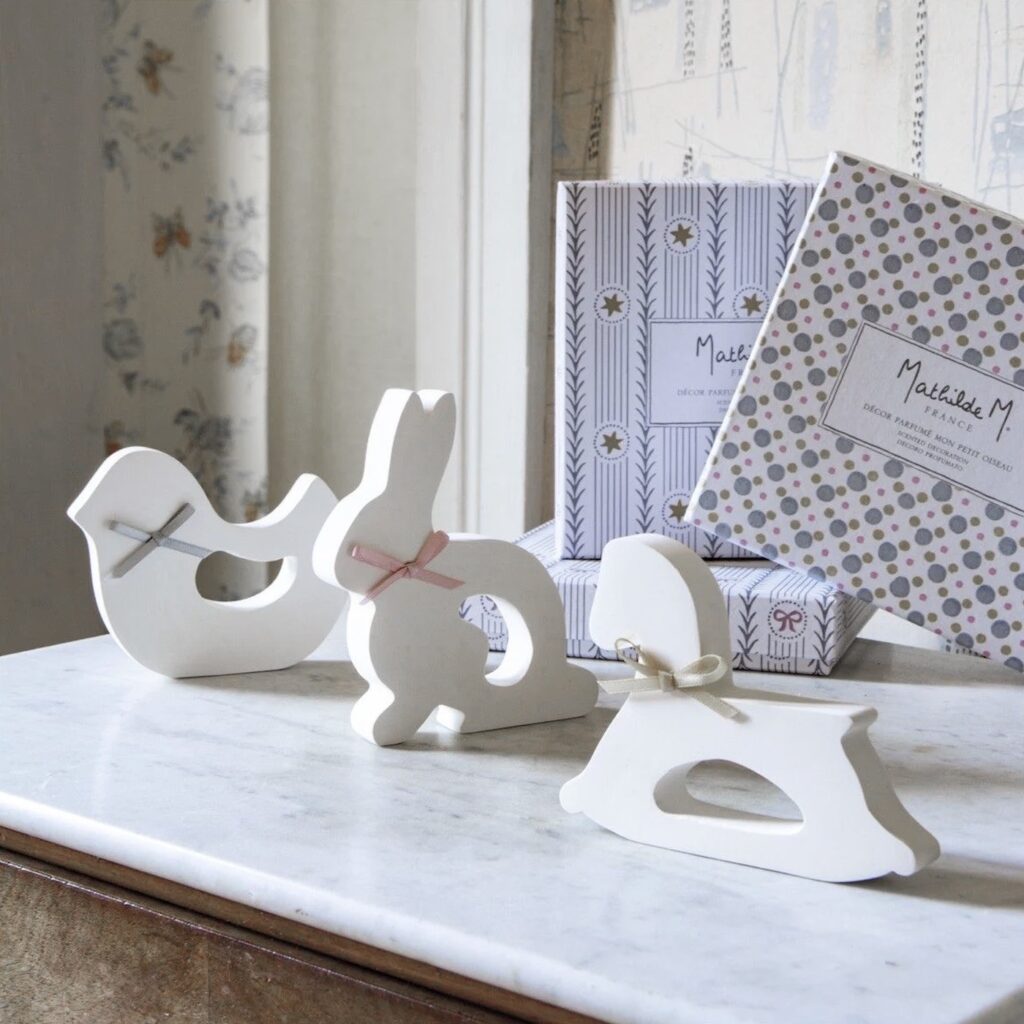sent bon céramique lapin cheval bébé cadeau naissance