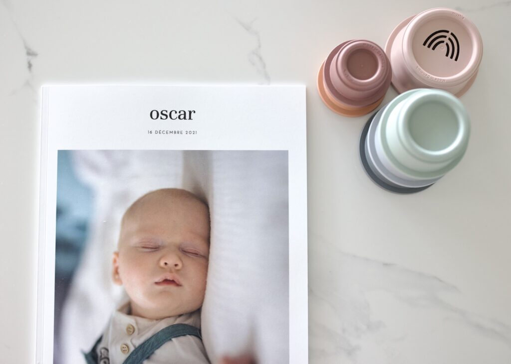 album photo personnalisé Rosemood avis naissance