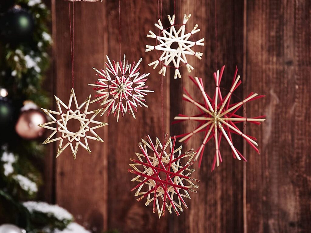 décoration sapin diy naturelle à faire soi même