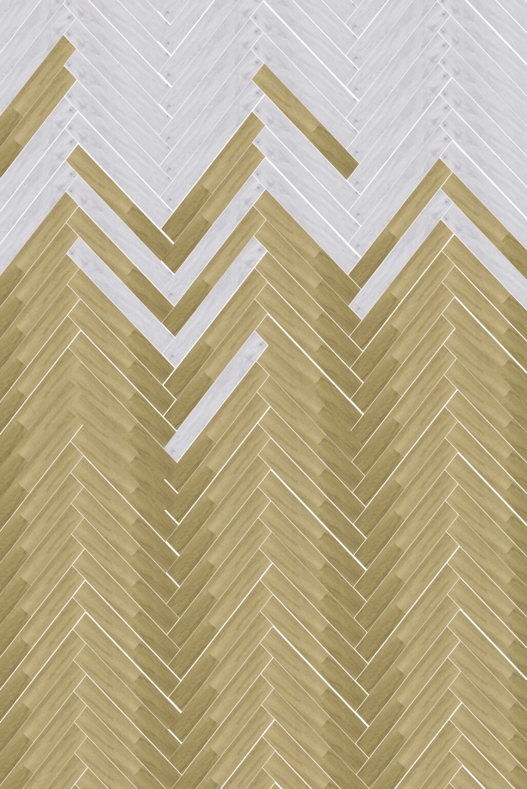 transition originale changement sol parquet