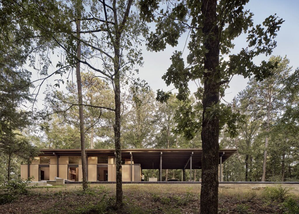longère en bois architecture maison campagne moderne