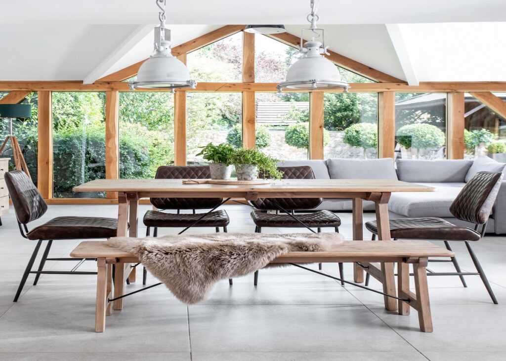 Table tréteaux Pier Import en bois